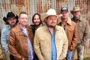 Randy Rogers, full band playing show in Texas